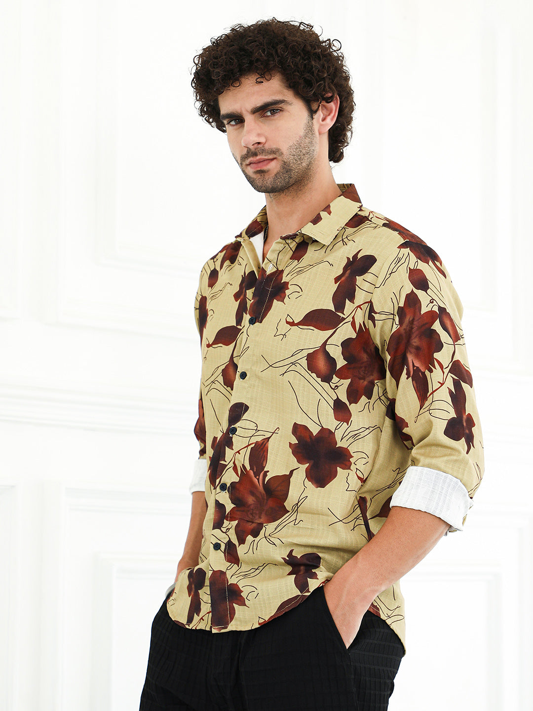 Waterly-Florals Regular Shirt
