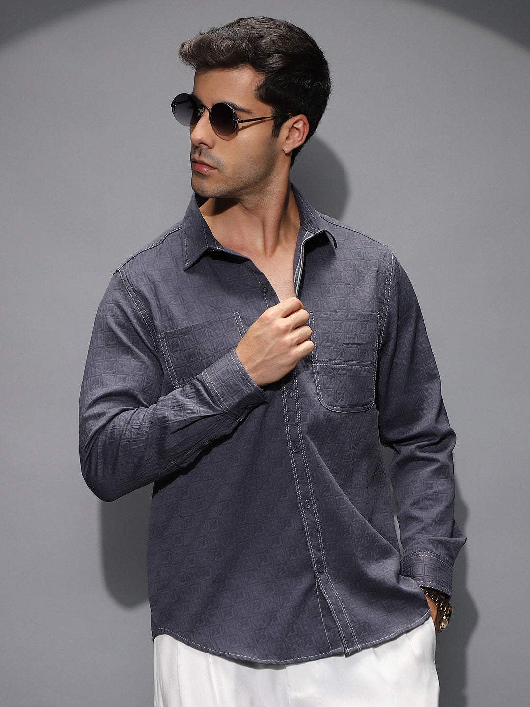 Obliqa-Utility Relaxed Shirt