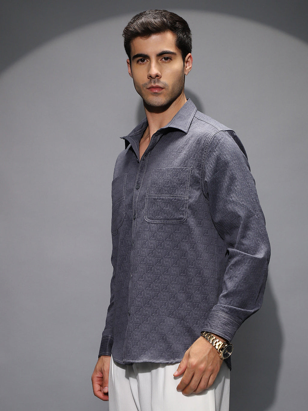 Obliqa-Utility Relaxed Shirt