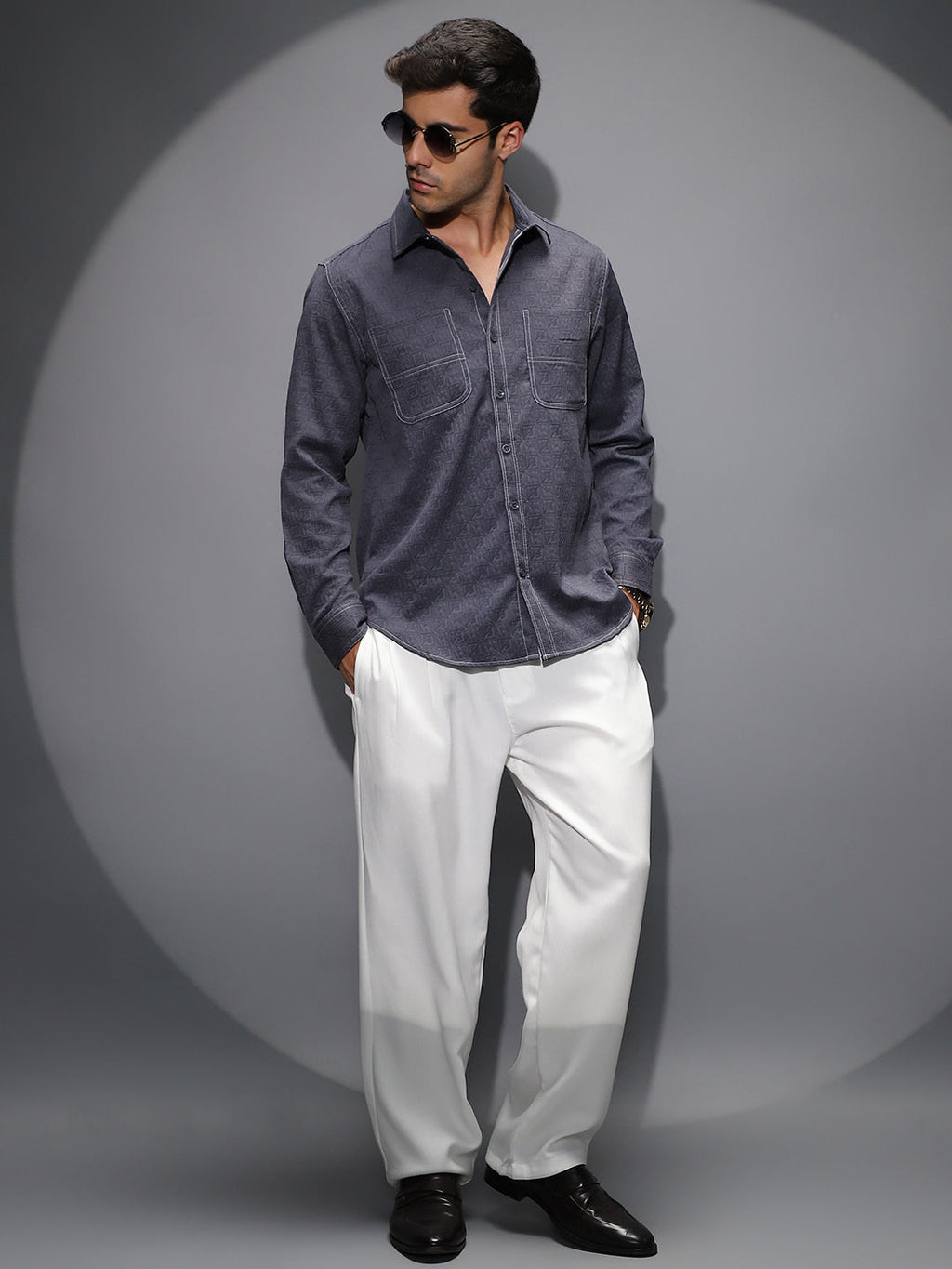 Obliqa-Utility Relaxed Shirt