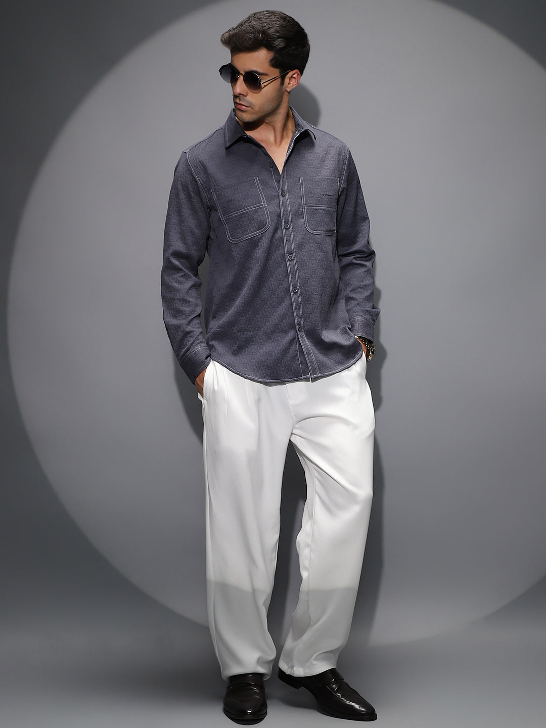 Obliqa-Utility Relaxed Shirt