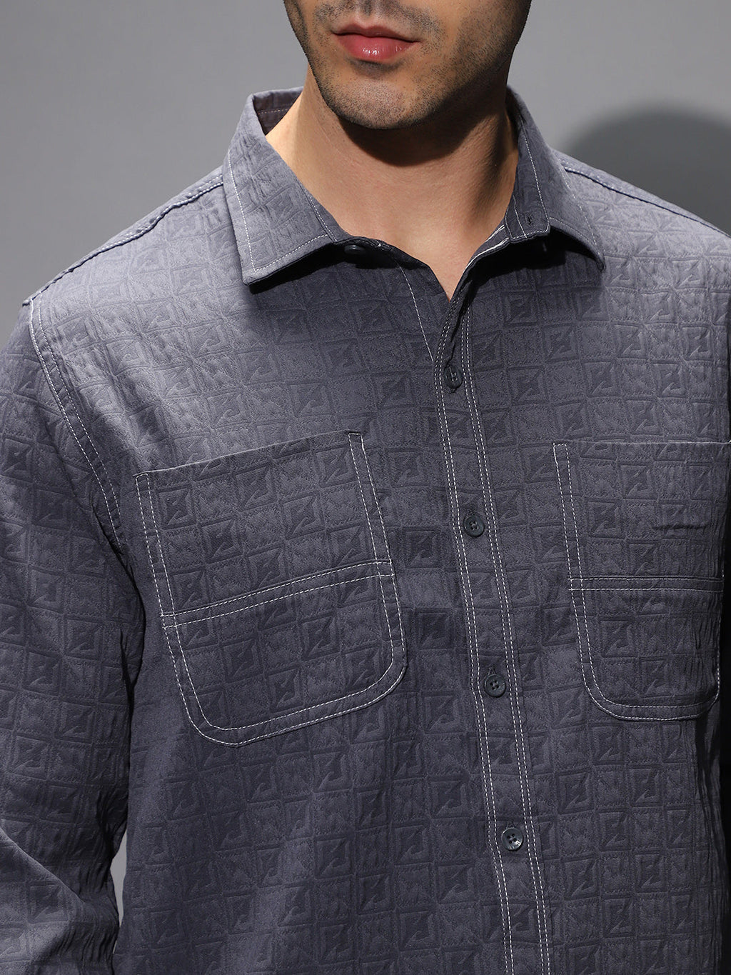 Obliqa-Utility Relaxed Shirt