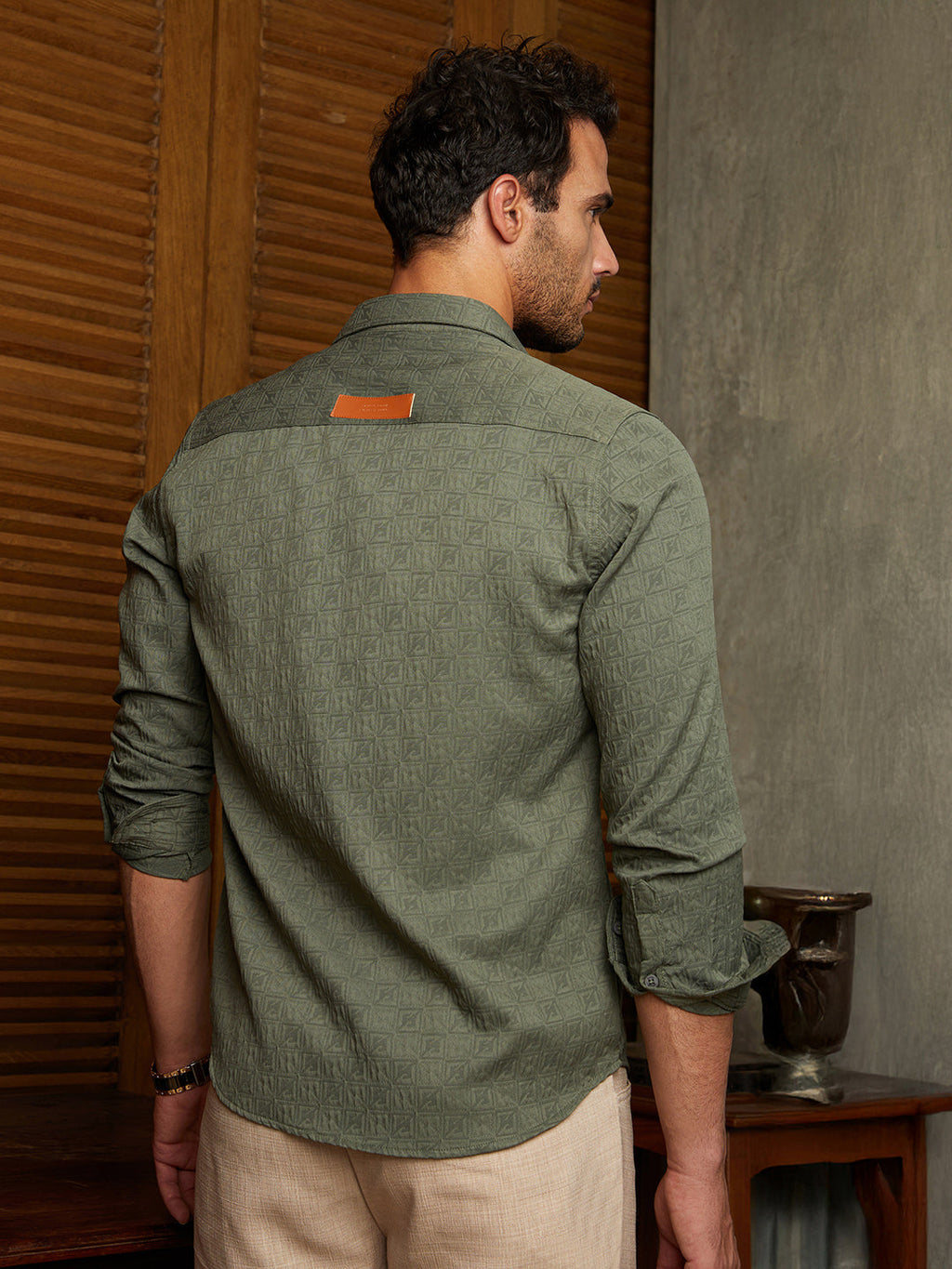 Obliqa-Utility Relaxed Shirt