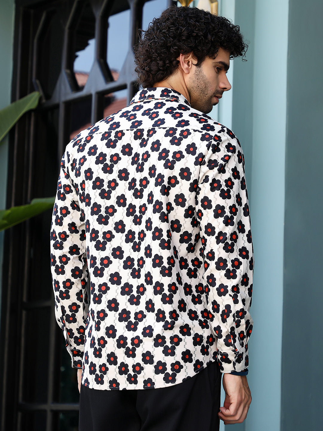 Retro-Bloom Tactile Shirt