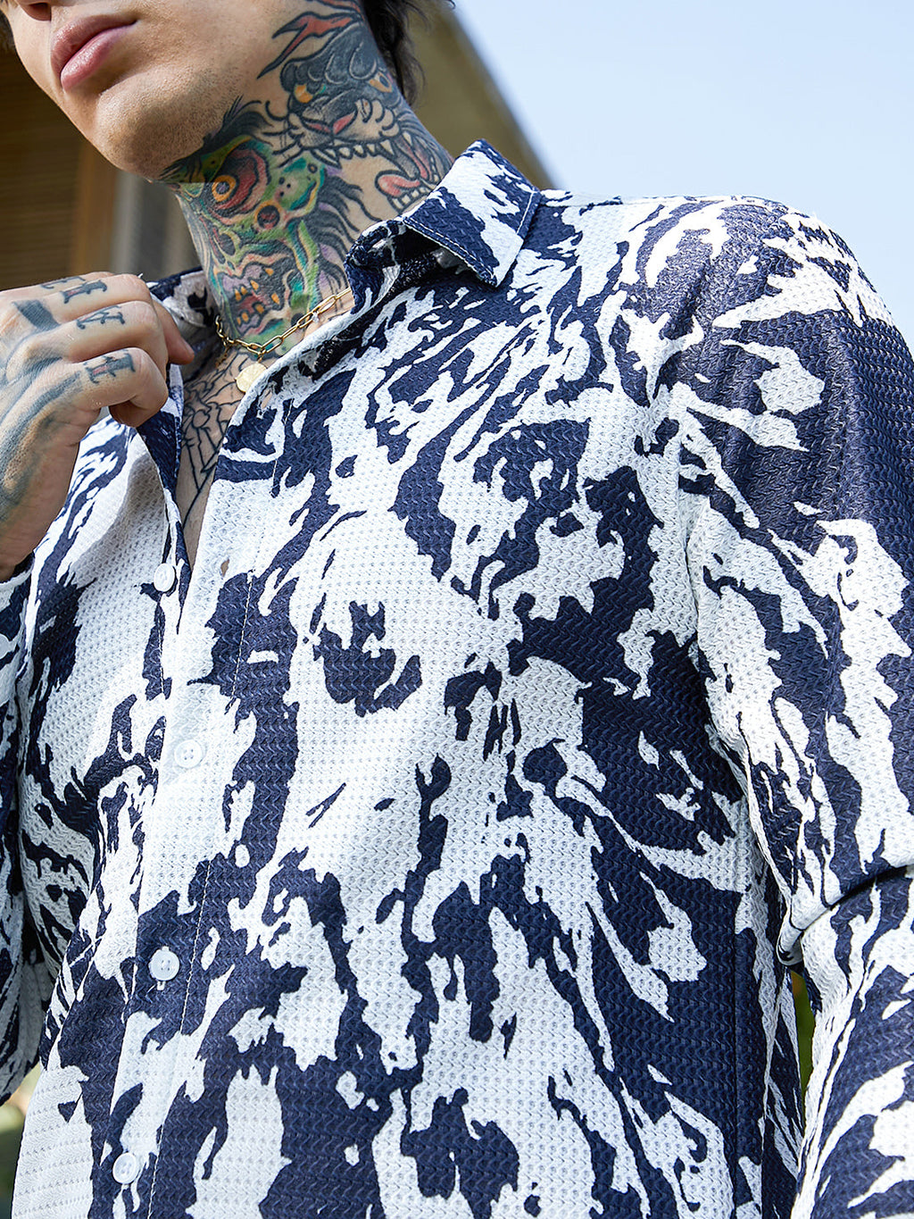 Splash-Tactile Shirt