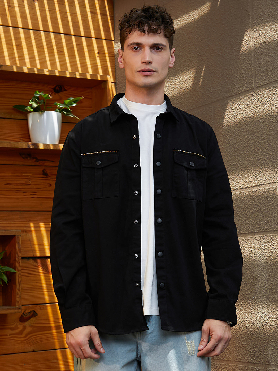 Safari-Utility Relaxed Shirt