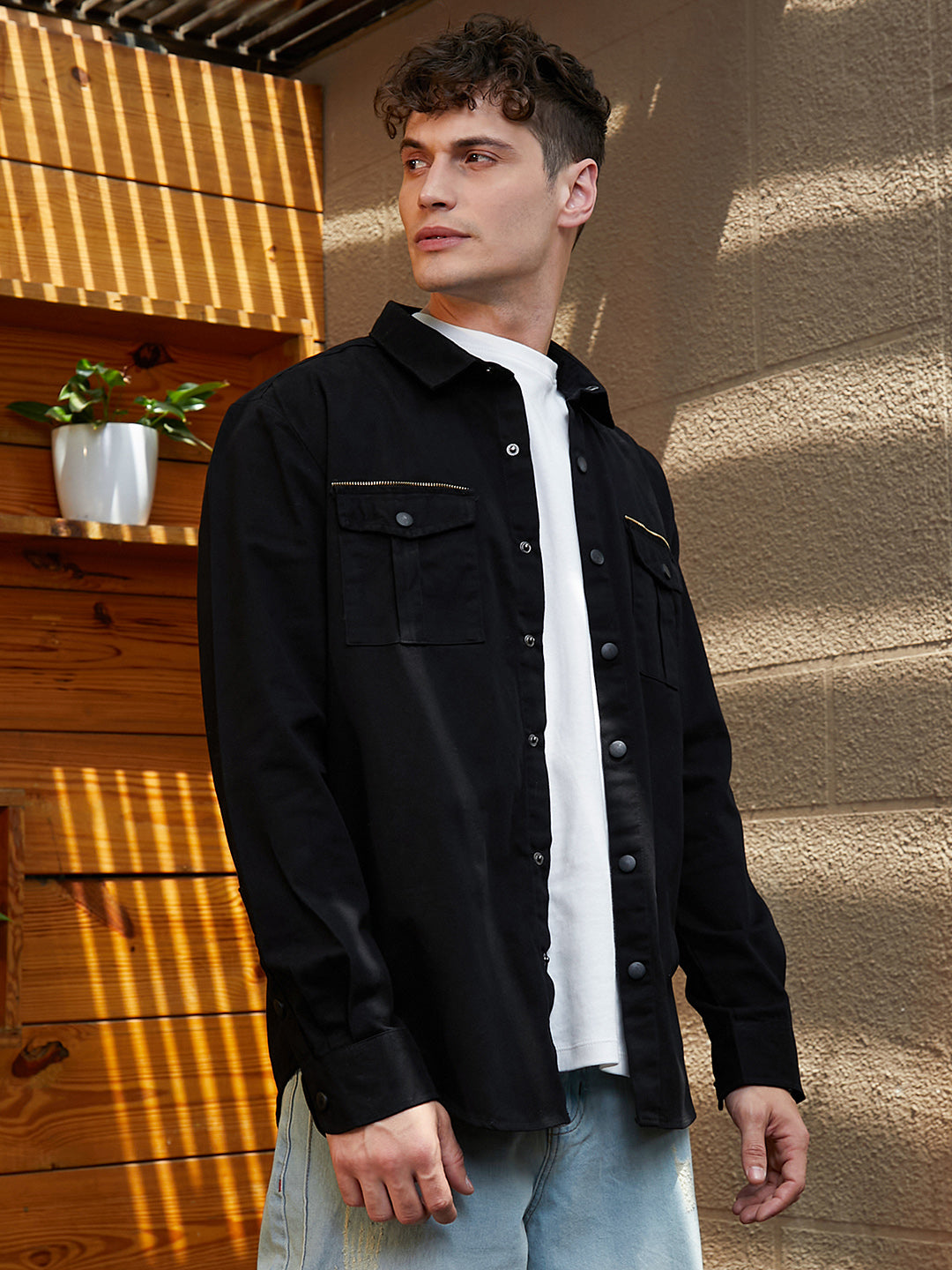 Safari-Utility Relaxed Shirt