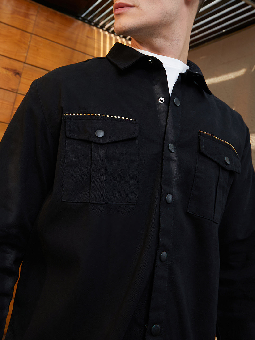 Safari-Utility Relaxed Shirt