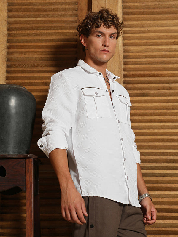 Safari-Utility Relaxed Shirt