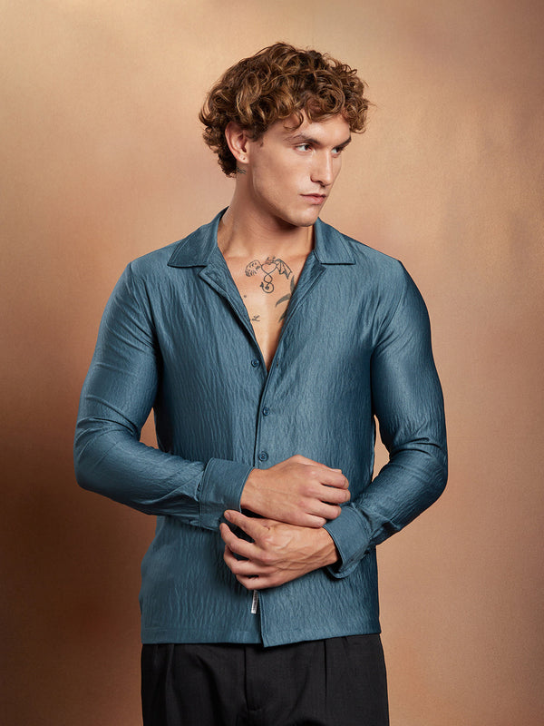 Satin Cuban Shirt