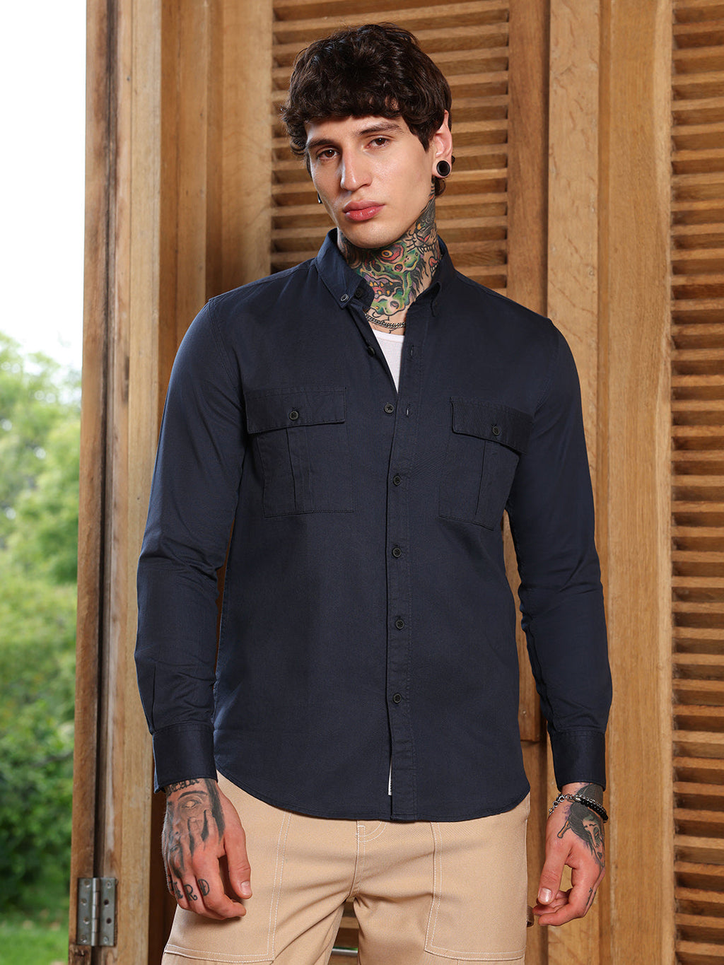 Utility-Safari Regular Shirt