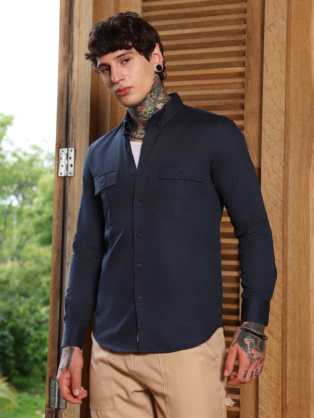 Utility-Safari Regular Shirt