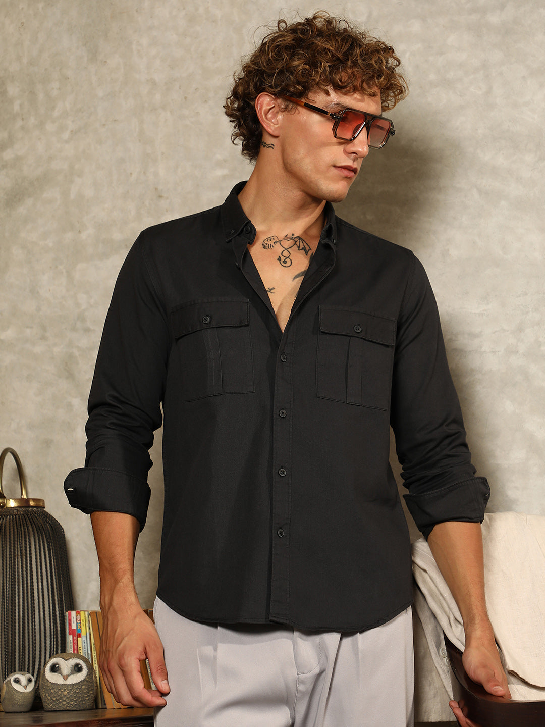 Button-Down Utility Shirt