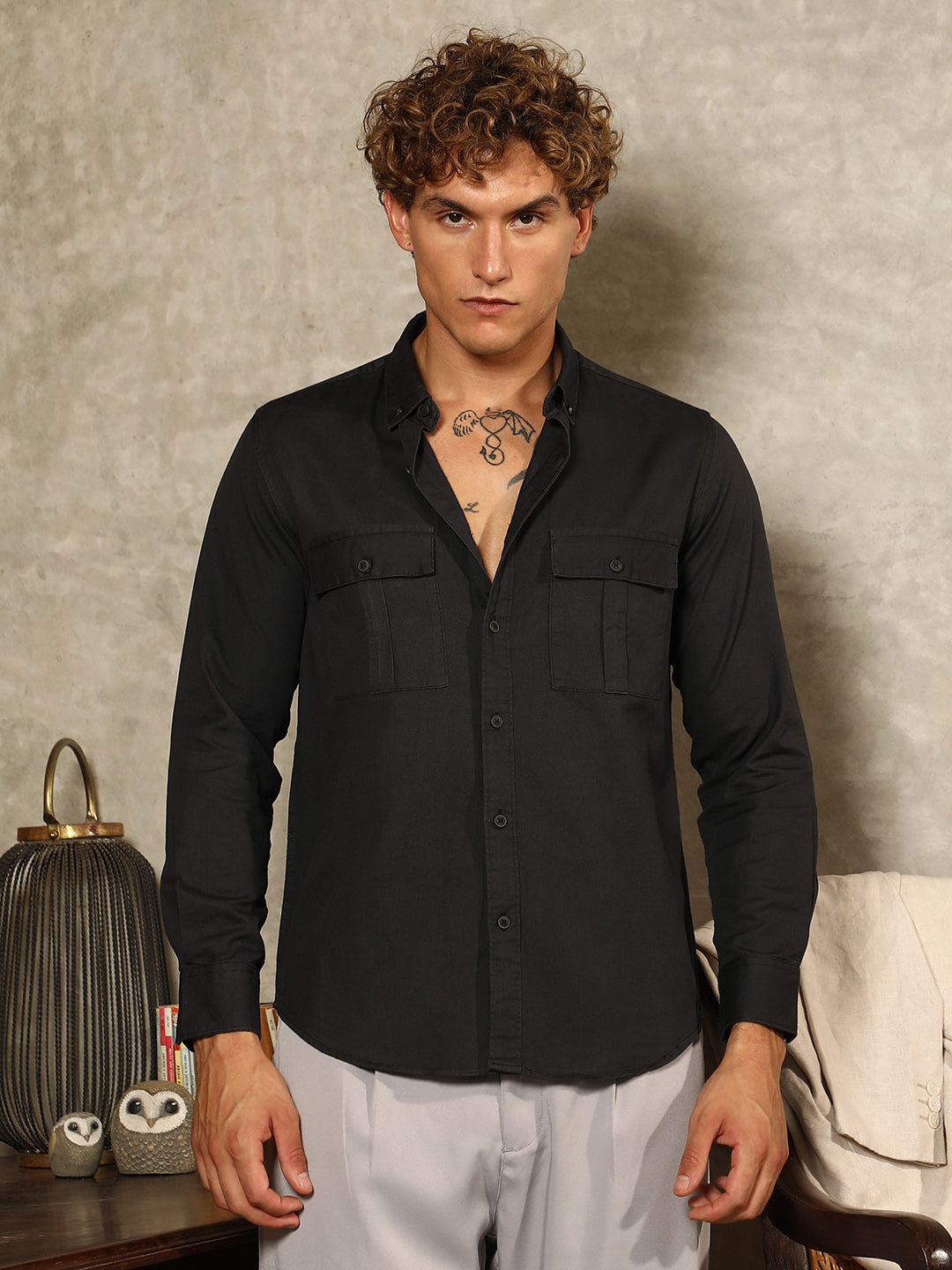 Button-Down Utility Shirt