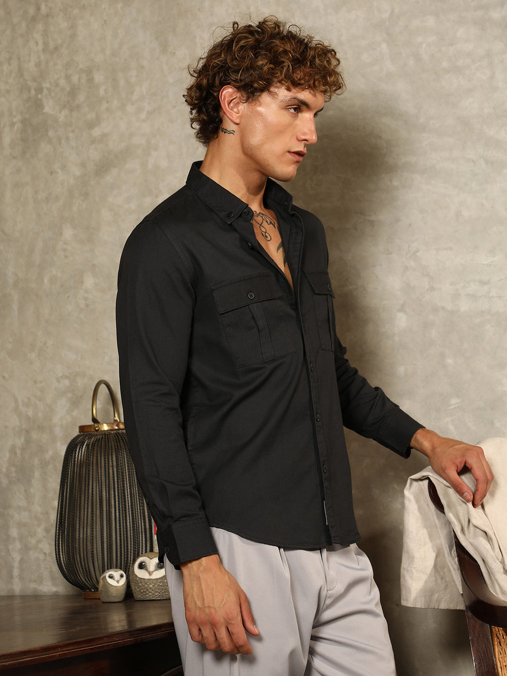 Button-Down Utility Shirt