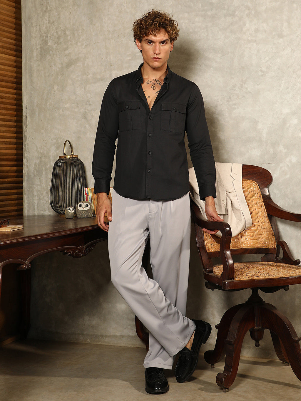 Button-Down Utility Shirt