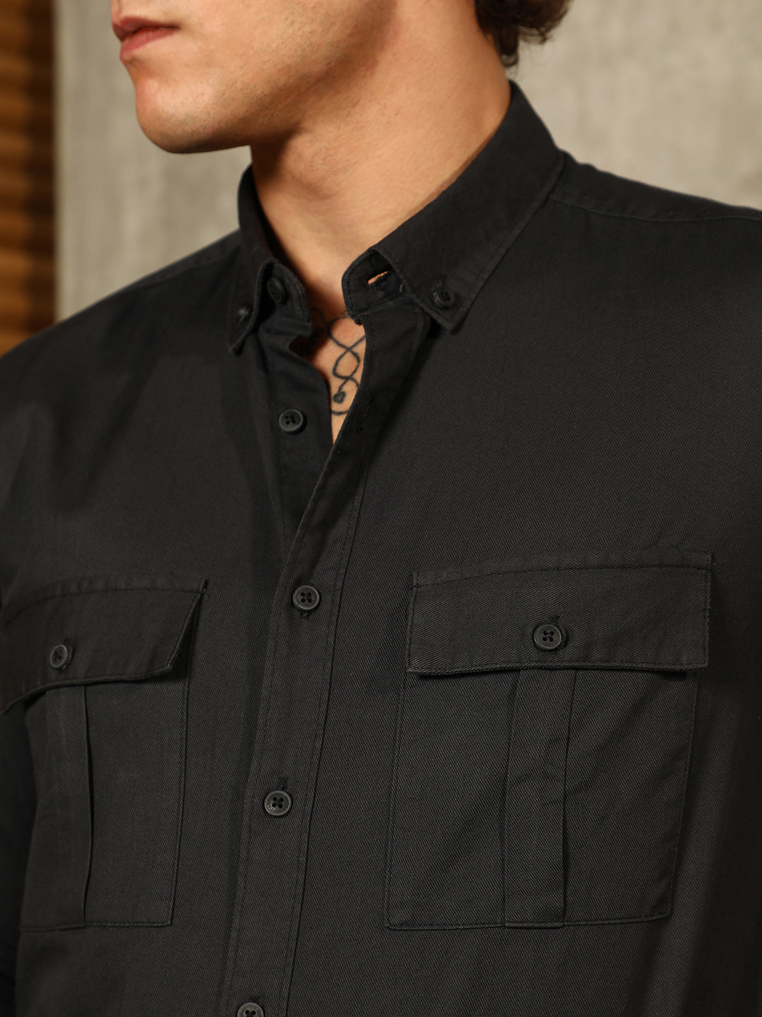 Button-Down Utility Shirt