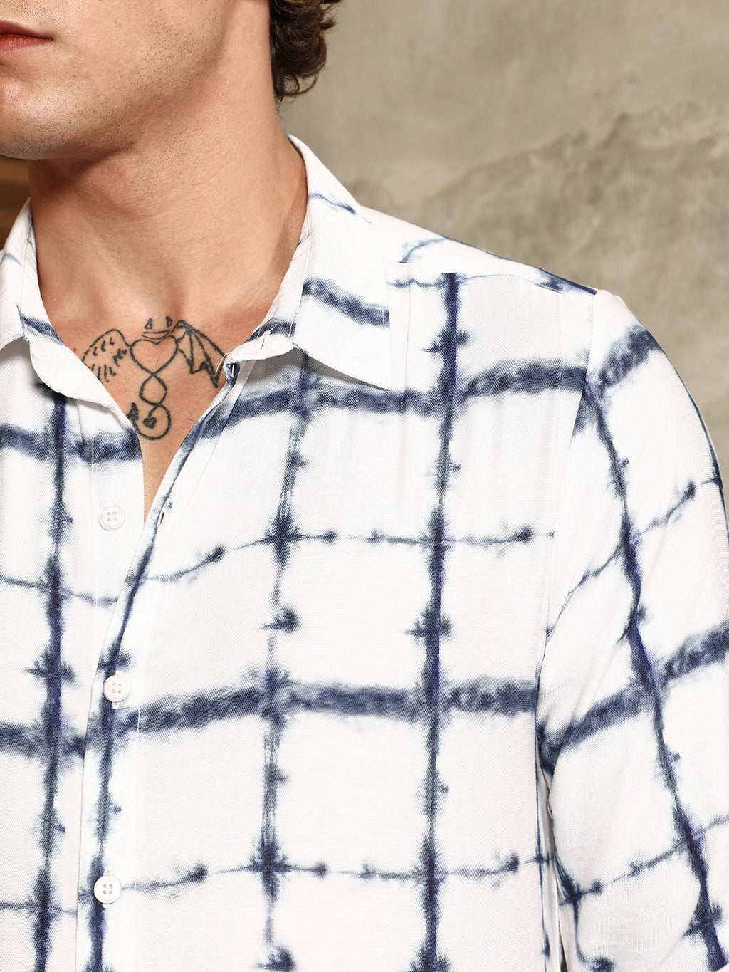 Dye-Check Regular Shirt