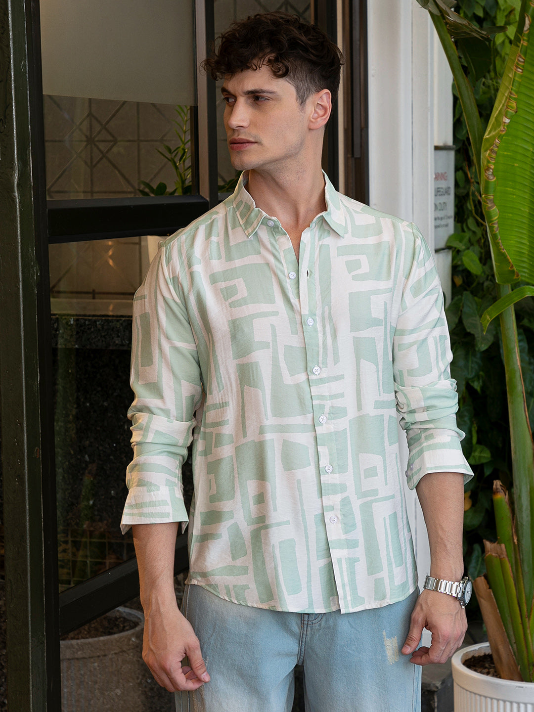 Abstract-Deco Regular Shirt