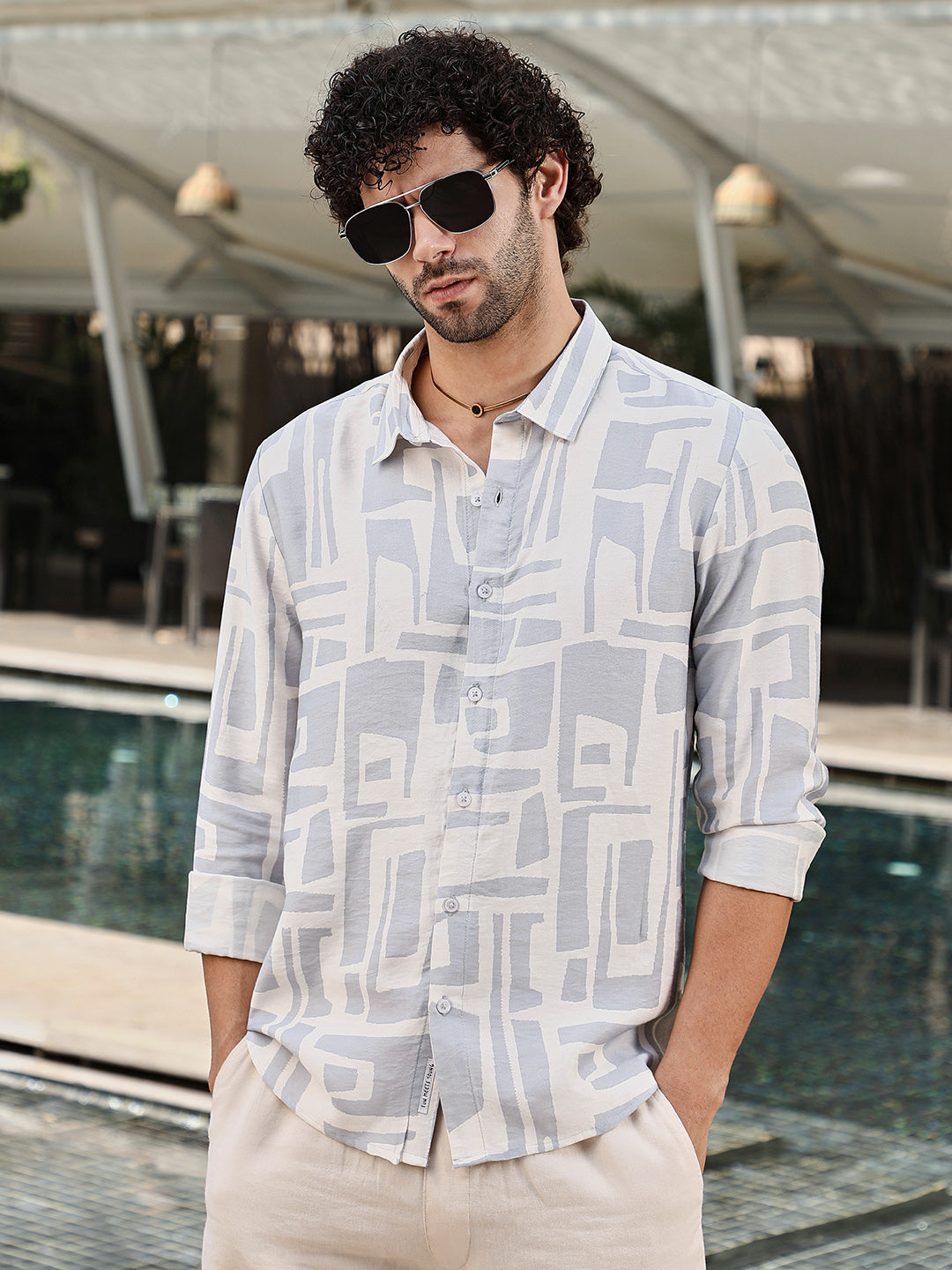 Abstract-Deco Regular Shirt