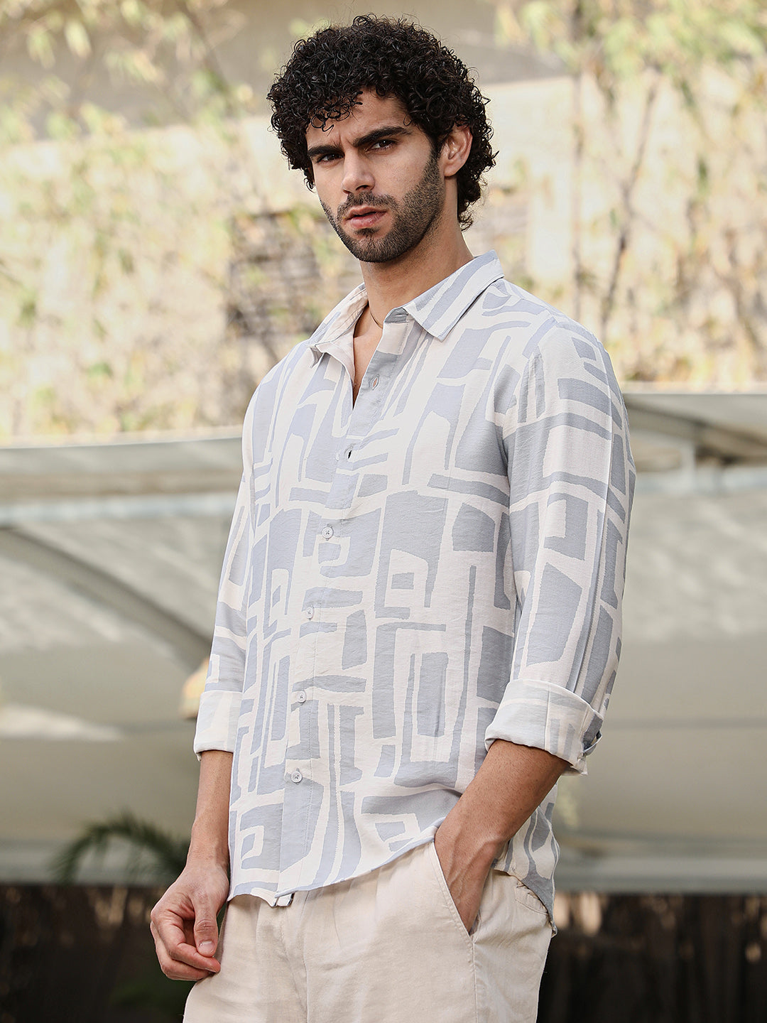 Abstract-Deco Regular Shirt