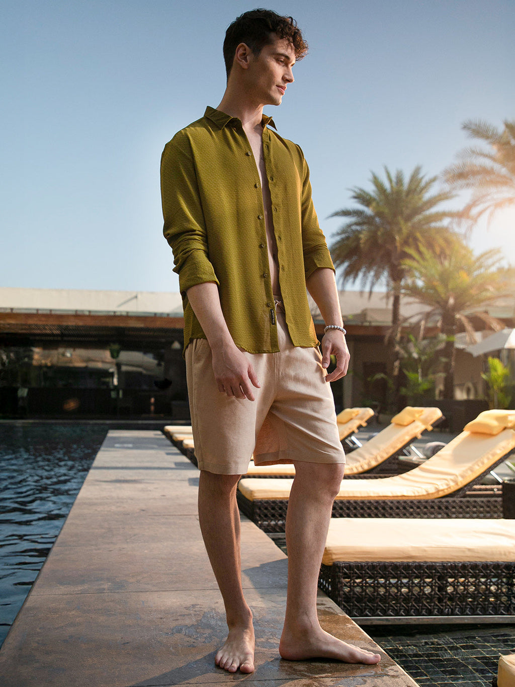 Distorté-Woven Regular Shirt