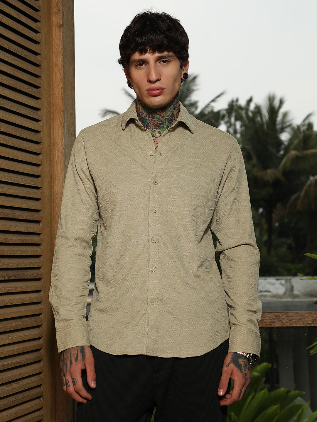 Chevron-Tactile Shirt