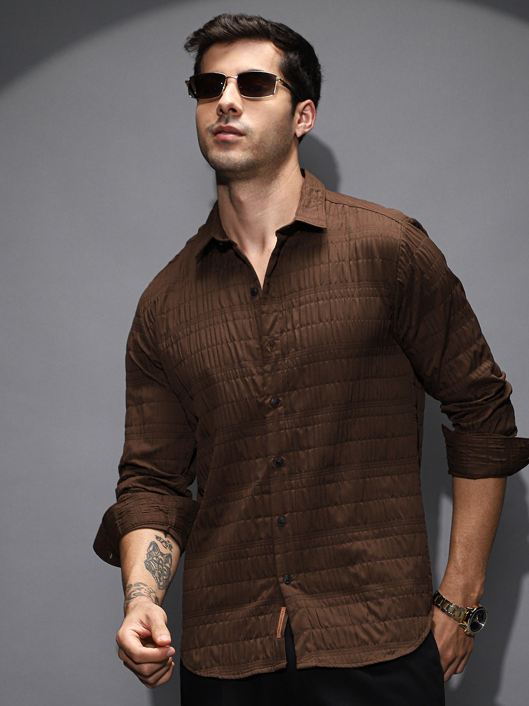 Grid-Tactile Shirt