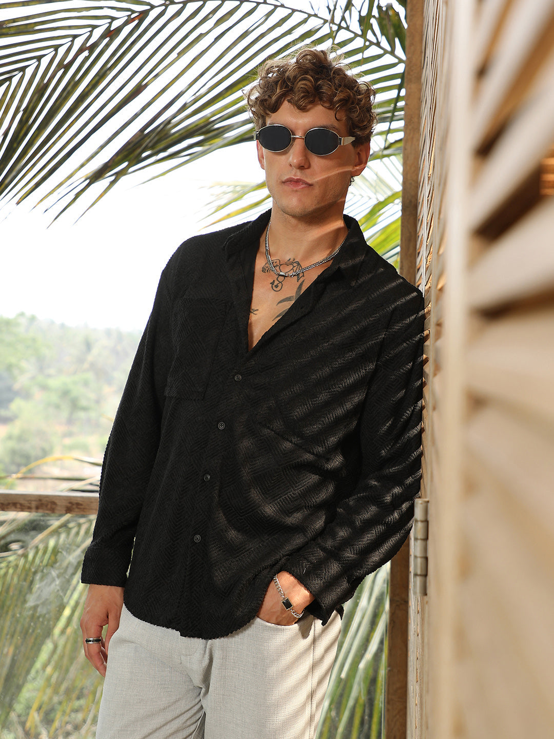 Axisline Utility-Relaxed Shirt