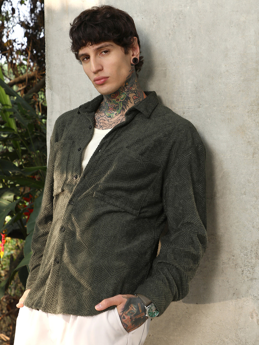 Axisline Utility-Relaxed Shirt