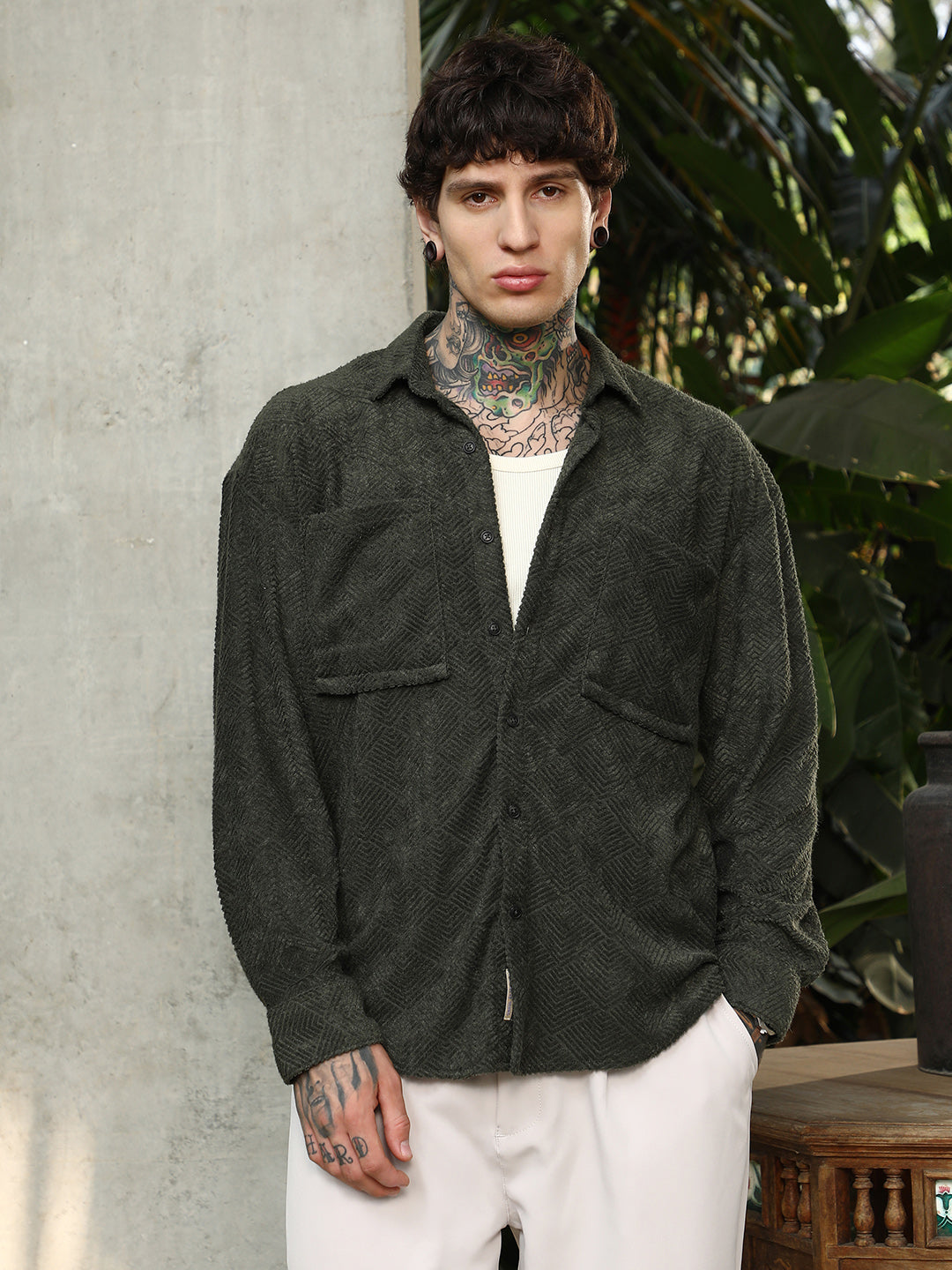 Axisline Utility-Relaxed Shirt