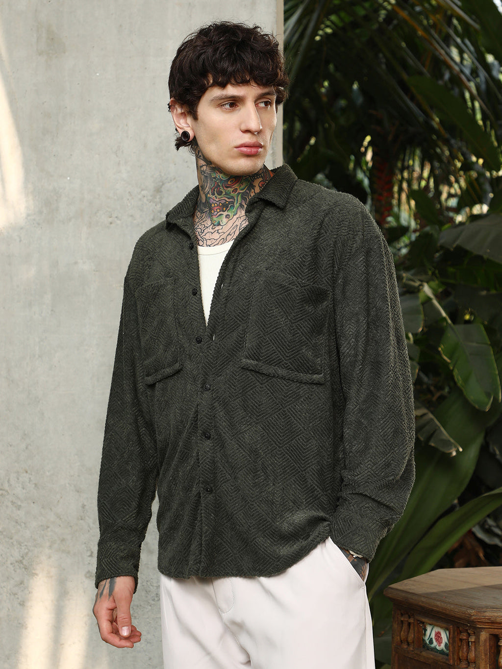 Axisline Utility-Relaxed Shirt