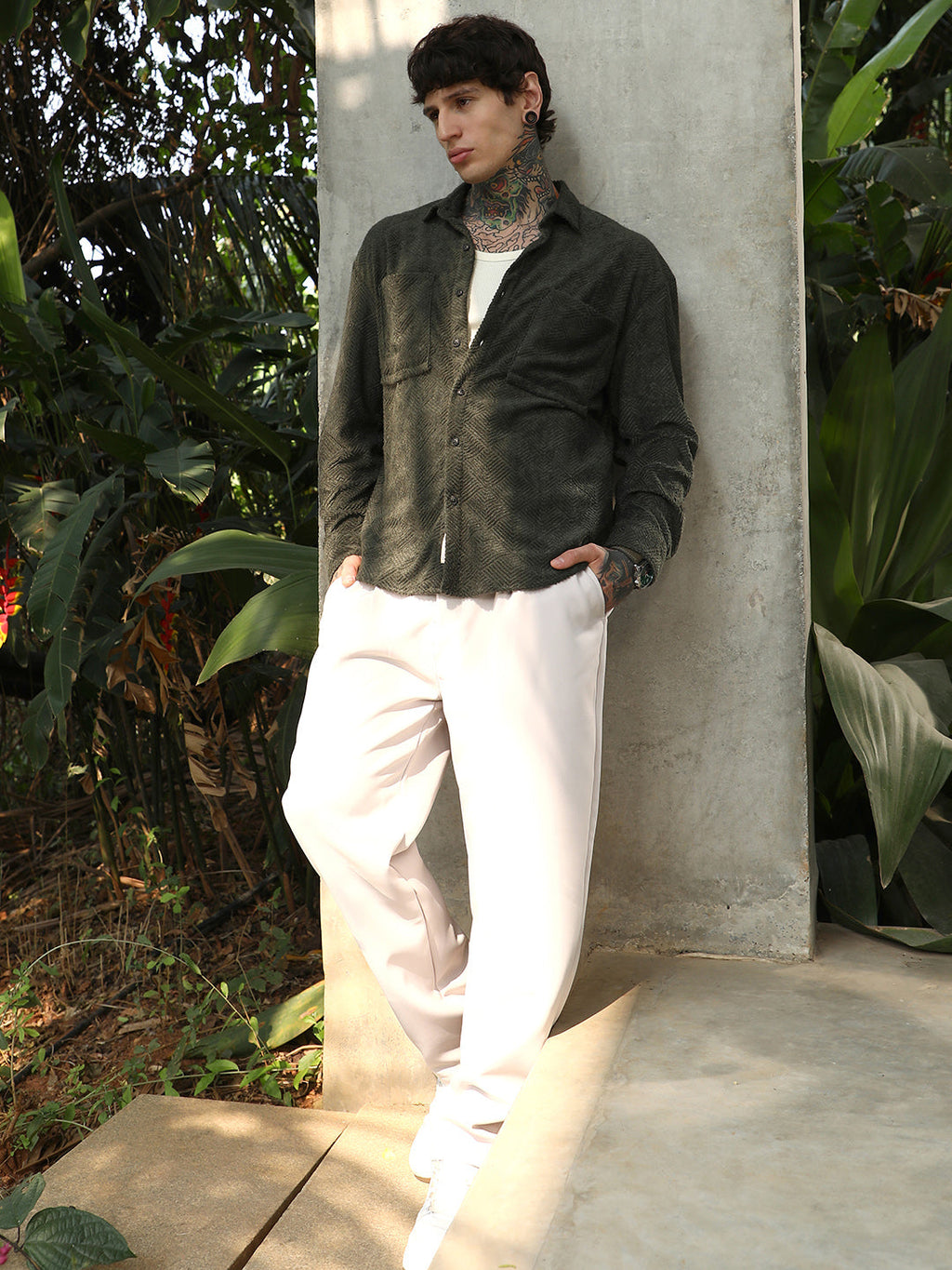 Axisline Utility-Relaxed Shirt