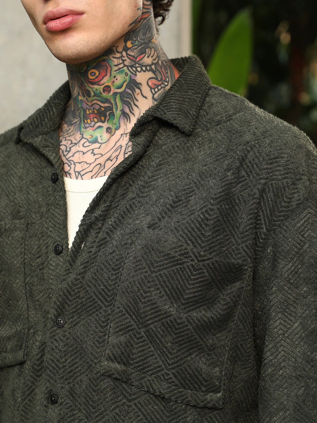 Axisline Utility-Relaxed Shirt