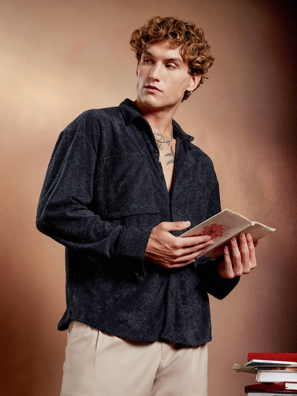 Axisline Utility-Relaxed Shirt