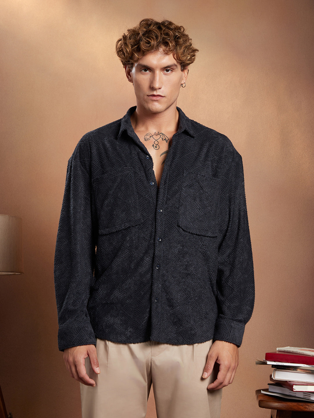 Axisline Utility-Relaxed Shirt