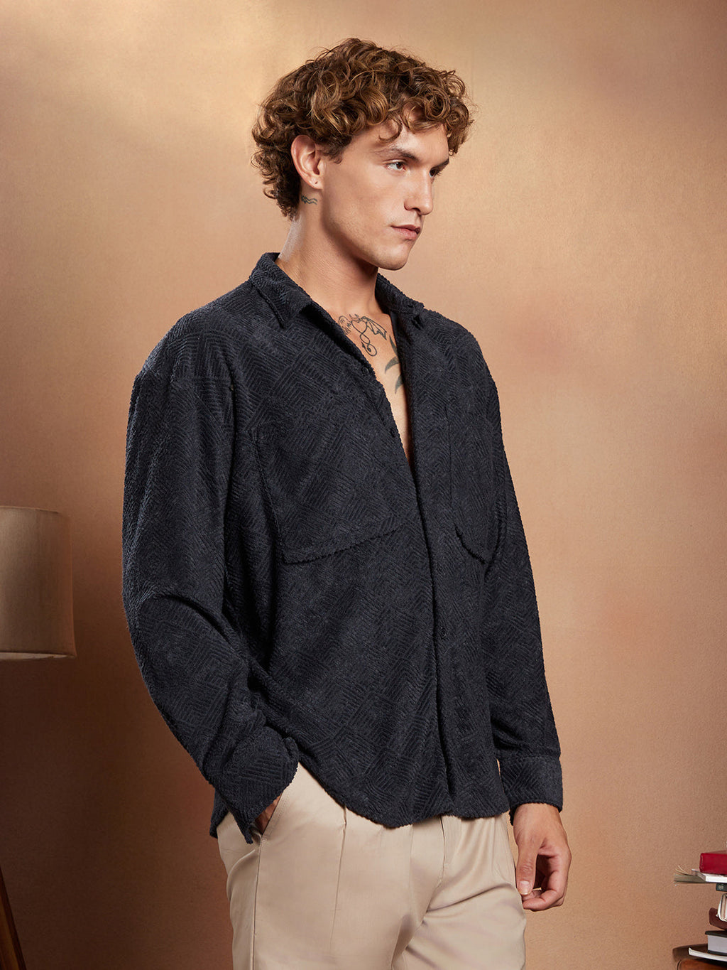 Axisline Utility-Relaxed Shirt