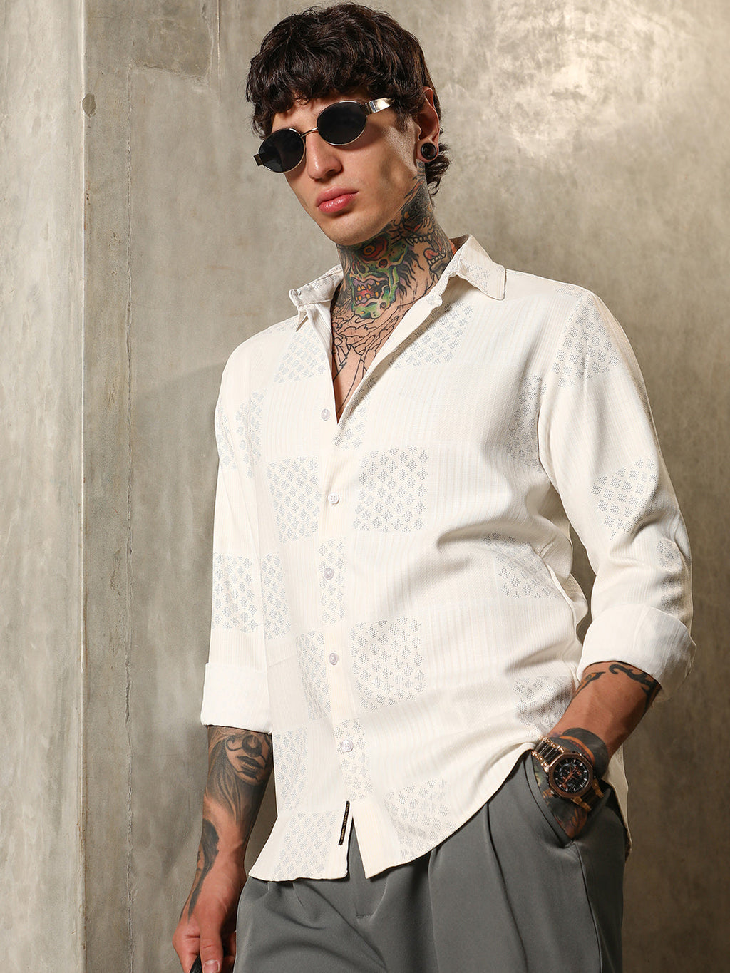 Indie-Block Imprint Shirt