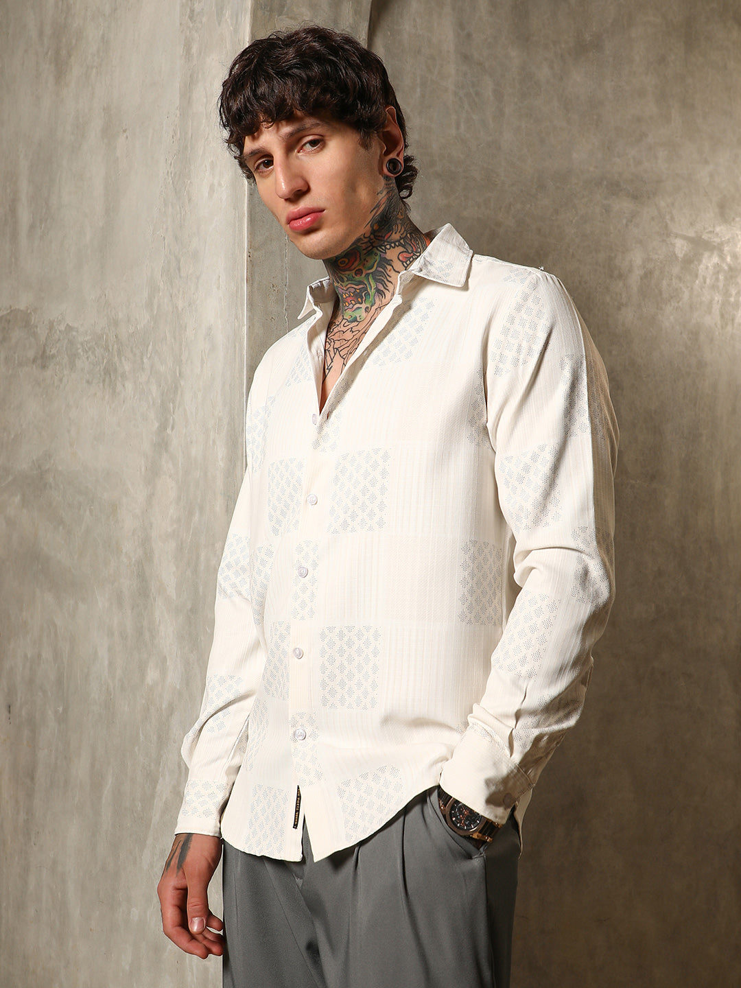 Indie-Block Imprint Shirt