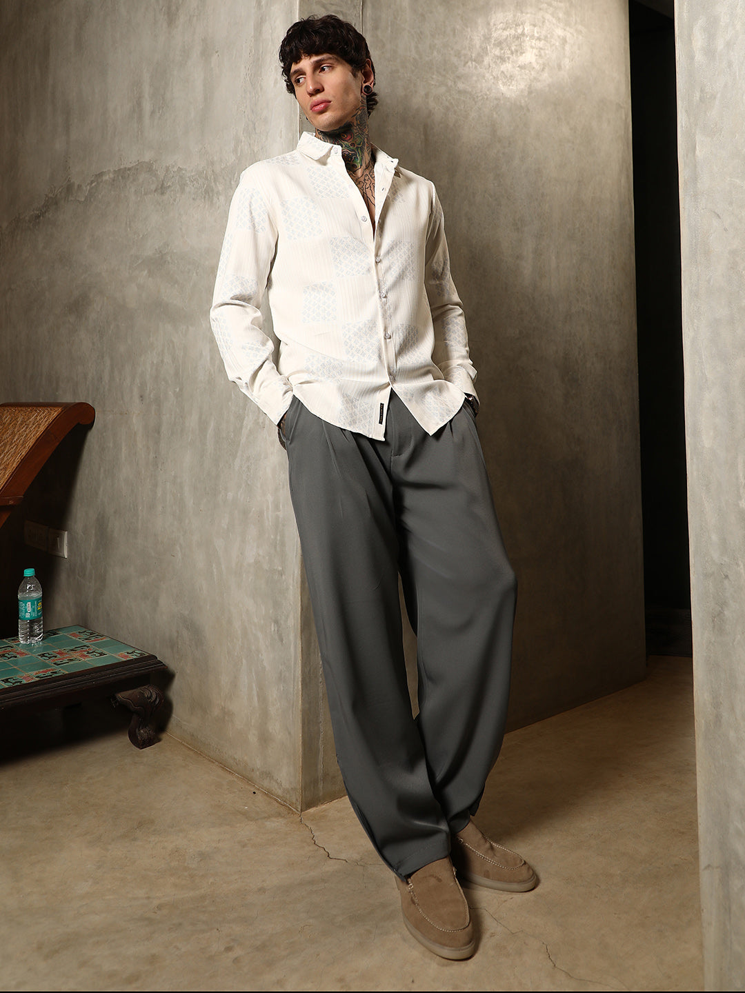 Indie-Block Imprint Shirt