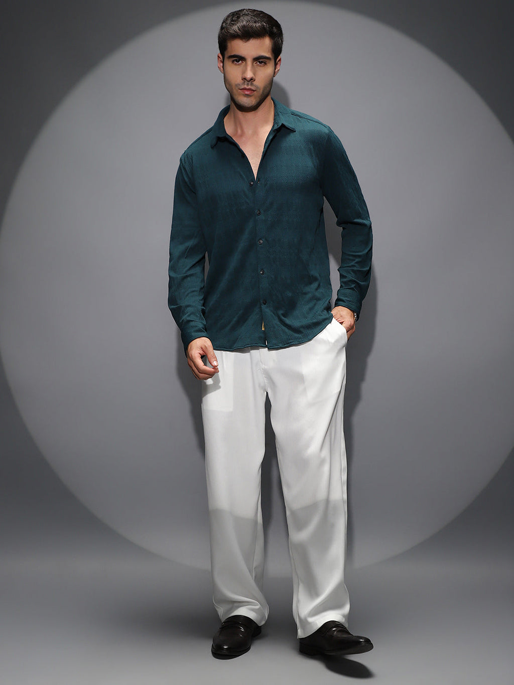 Braided-Knot Tactile Shirt