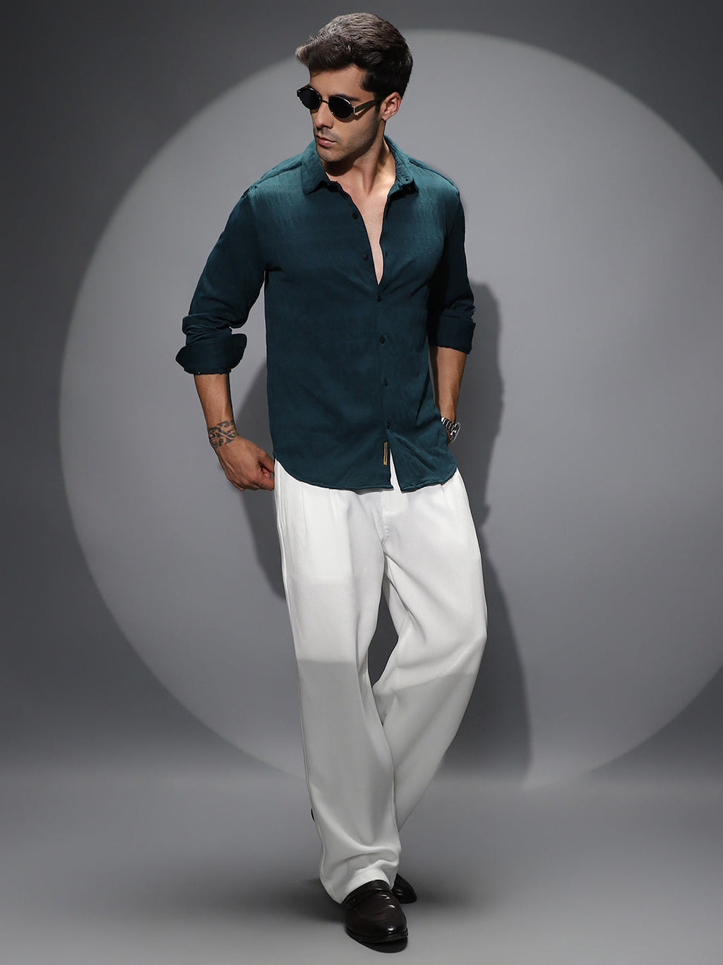 Braided-Knot Tactile Shirt