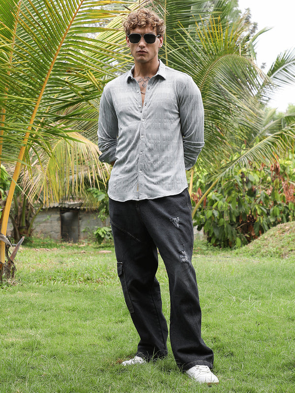Braided-Knot Tactile Shirt