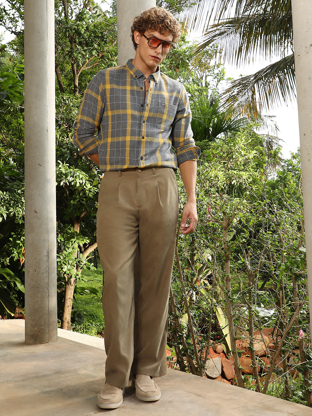 Bi-Check Regular Shirt