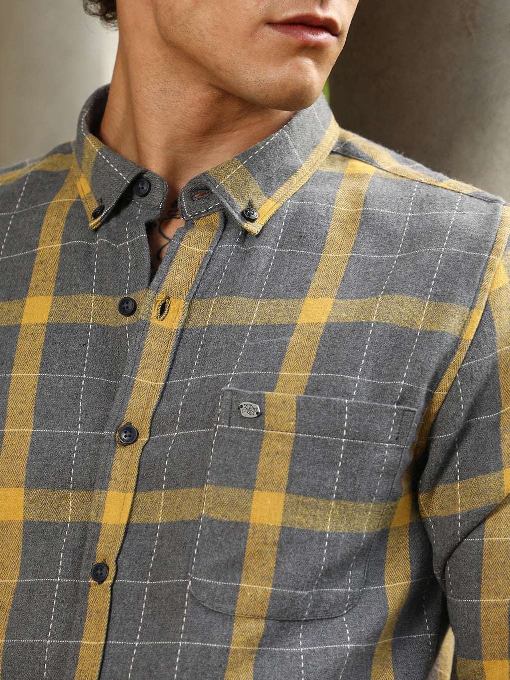 Bi-Check Regular Shirt