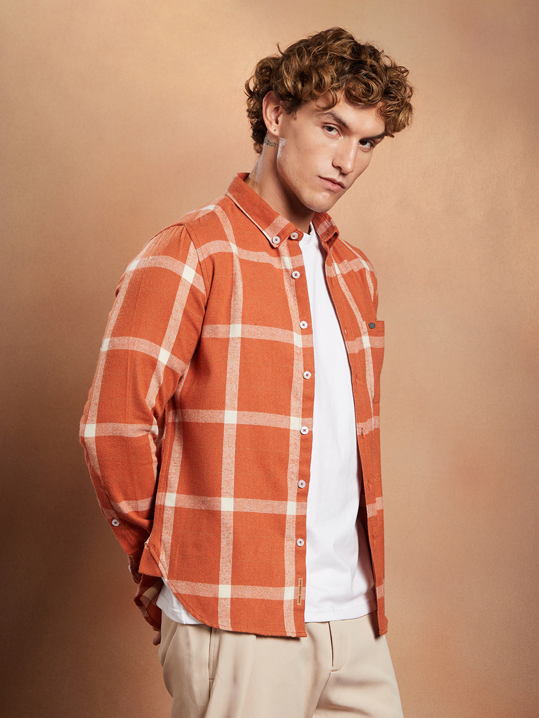 Shepherd-Check Regular Shirt