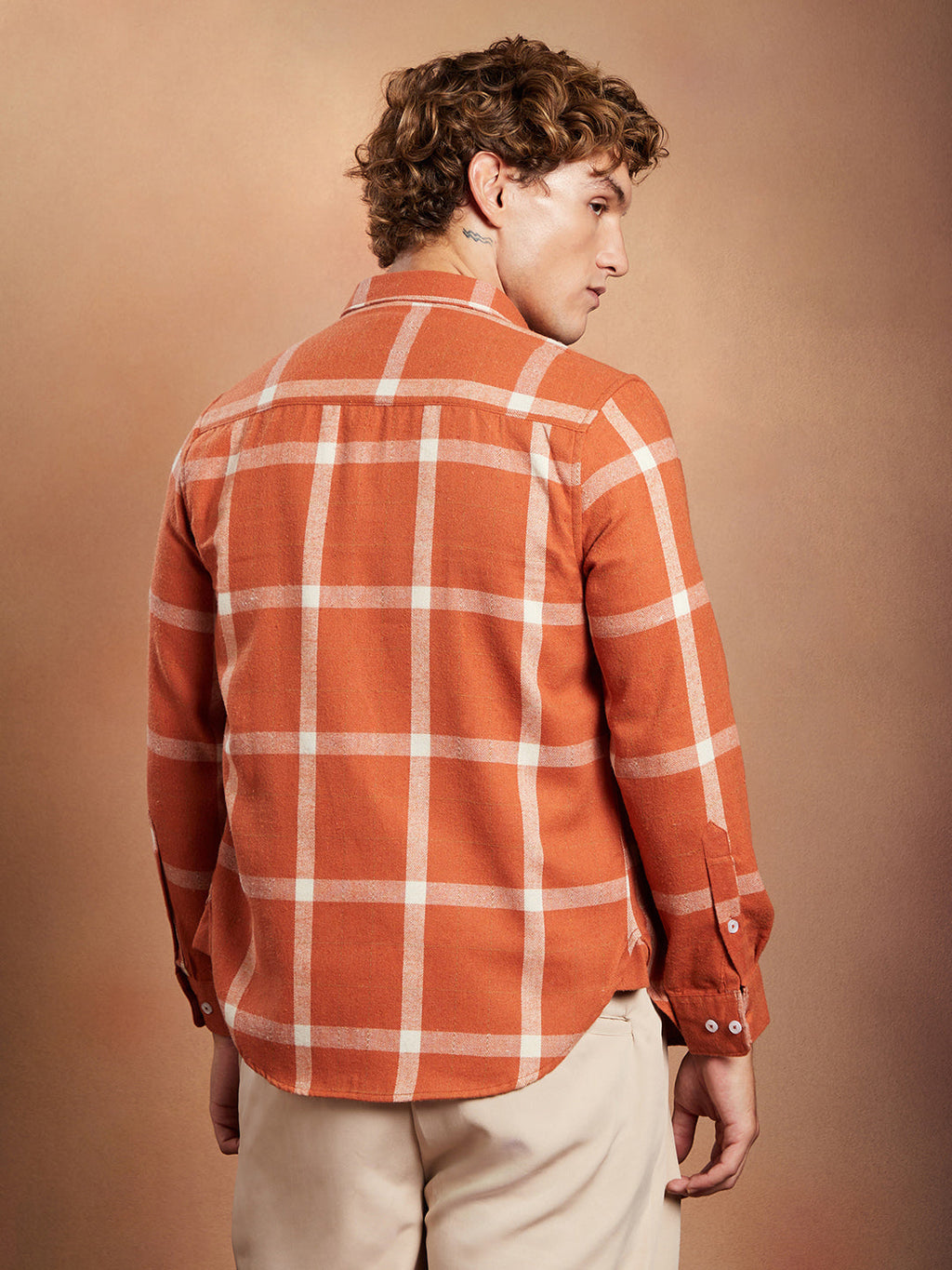 Shepherd-Check Regular Shirt