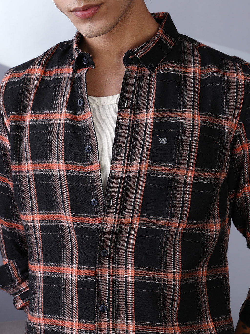 Shadow-Graph Regular Shirt