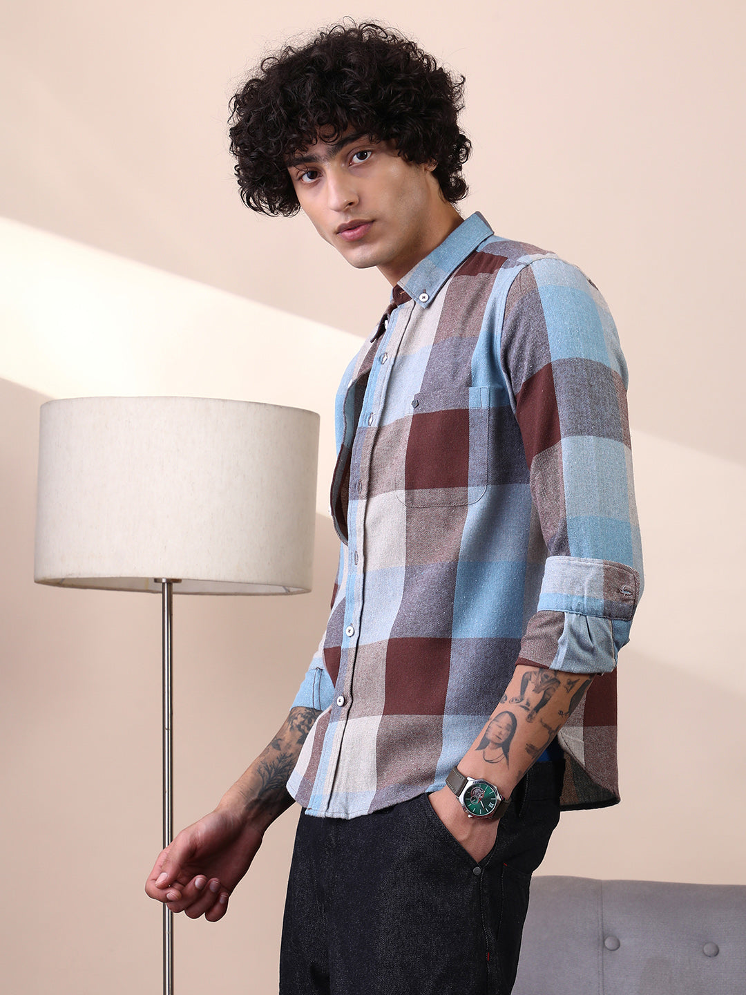 Buffalo-Block Regular Shirt