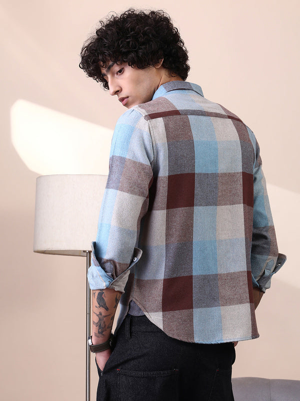 Buffalo-Block Regular Shirt